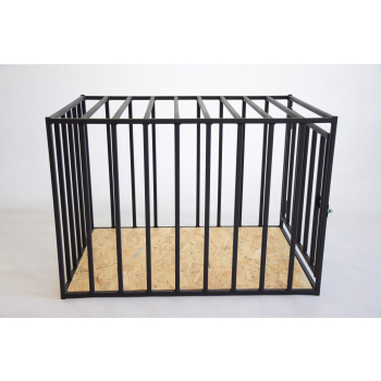 Klatka kennelowa stała M Czarna