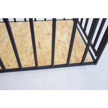 Klatka kennelowa stała M Czarna