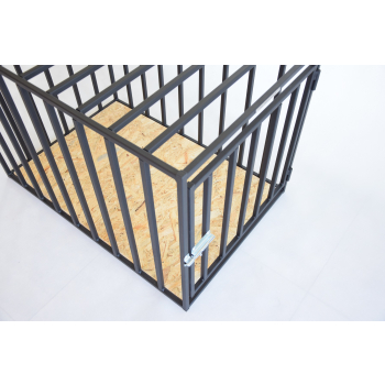 Klatka kennelowa stała M Czarna